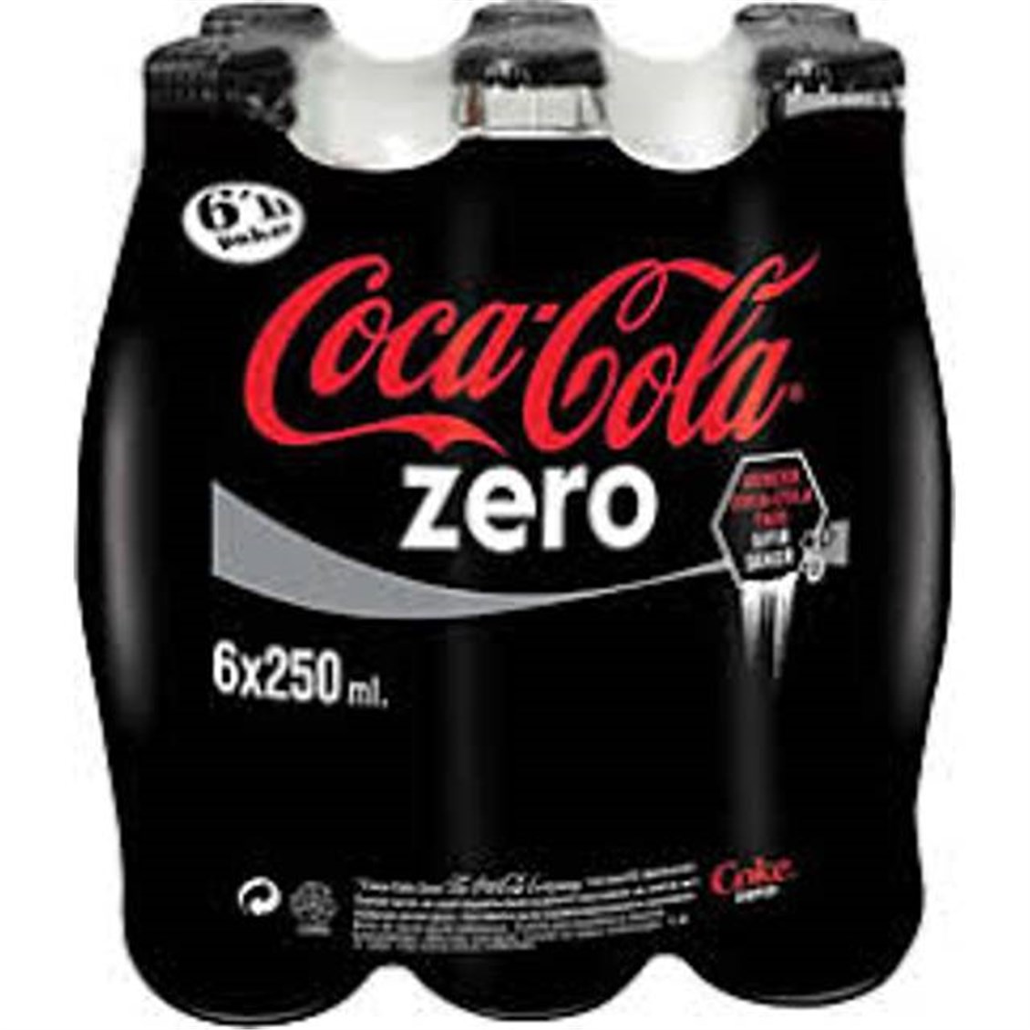 Coca Cola Zero Sugar Şişe 6x200 ml