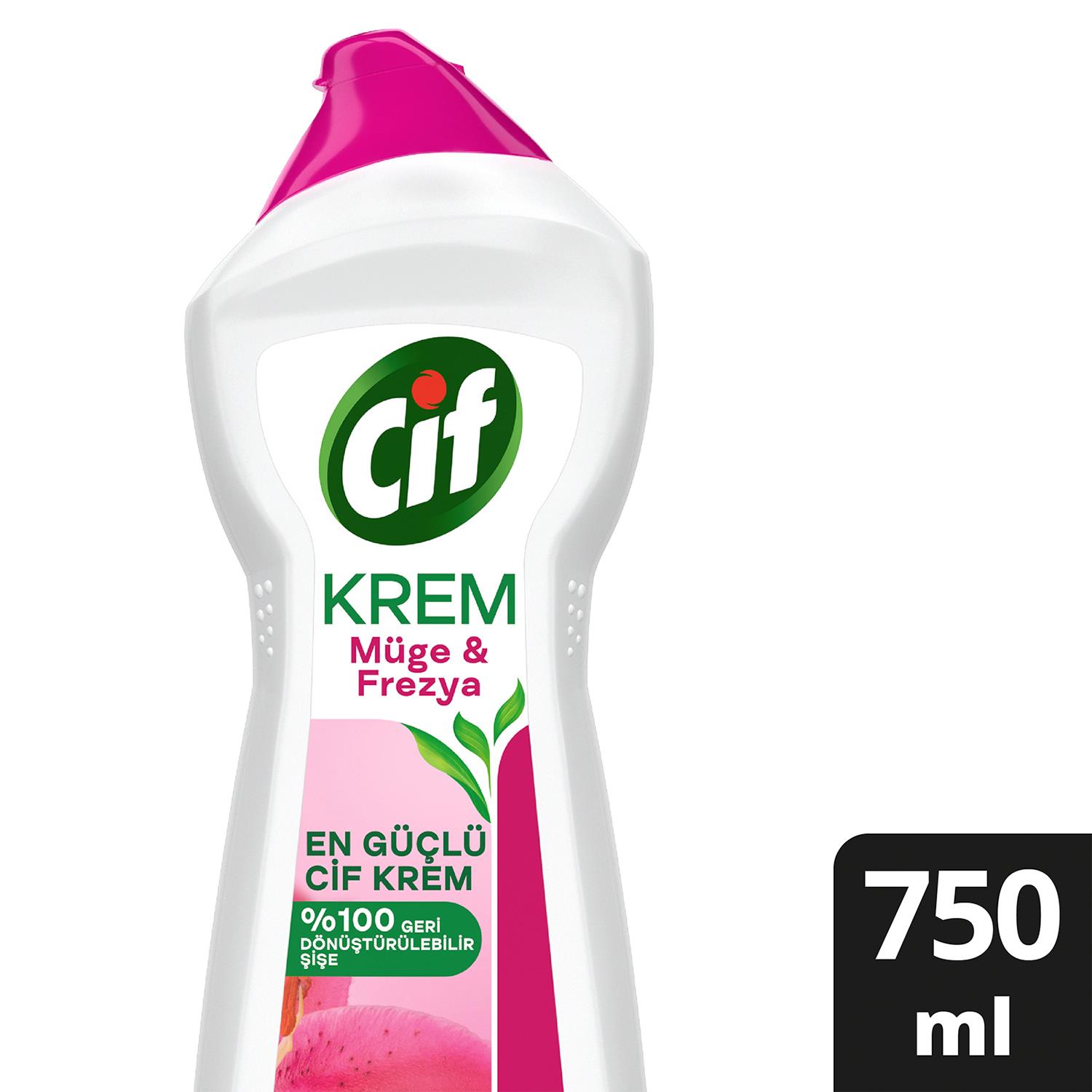 Cif Krem Yüzey Temizleyici 750  ml Müge Ve Frezya