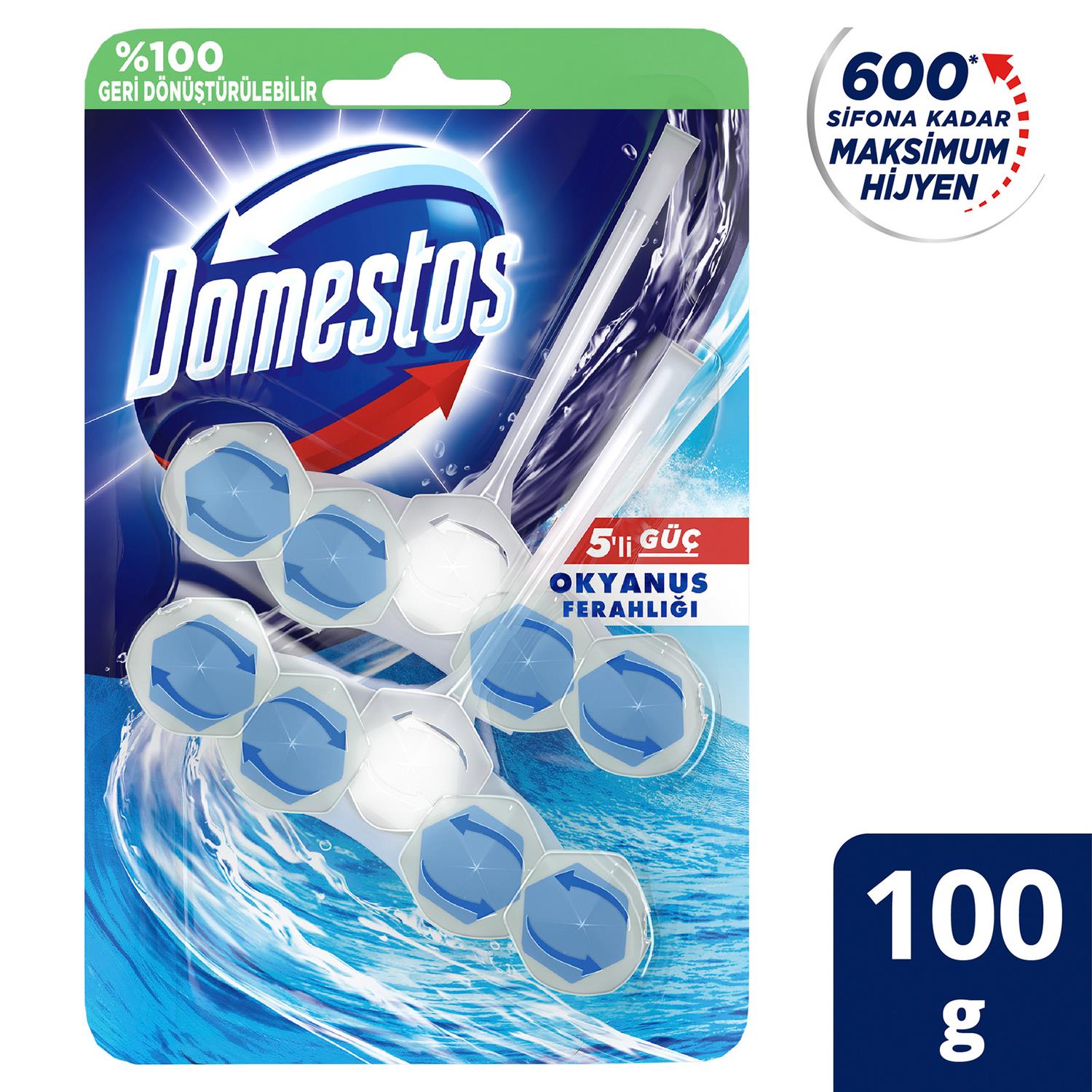 Domestos Wc Blok 2'Li Okyanus Çamaşırsuyu