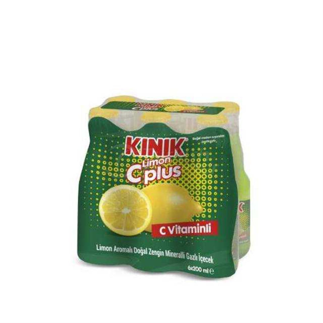 Kınık C+ Limon Aromalı Maden Suyu 6x200 ml
