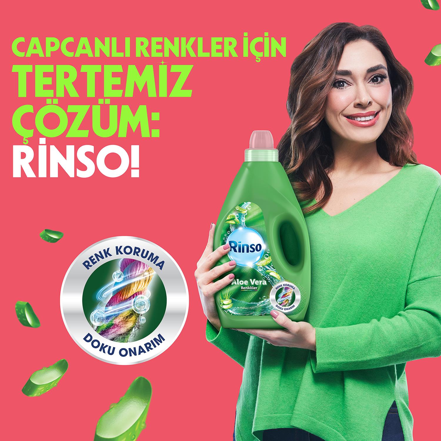 Rinso Sıvı Deterjan Renkli 3000 ml
