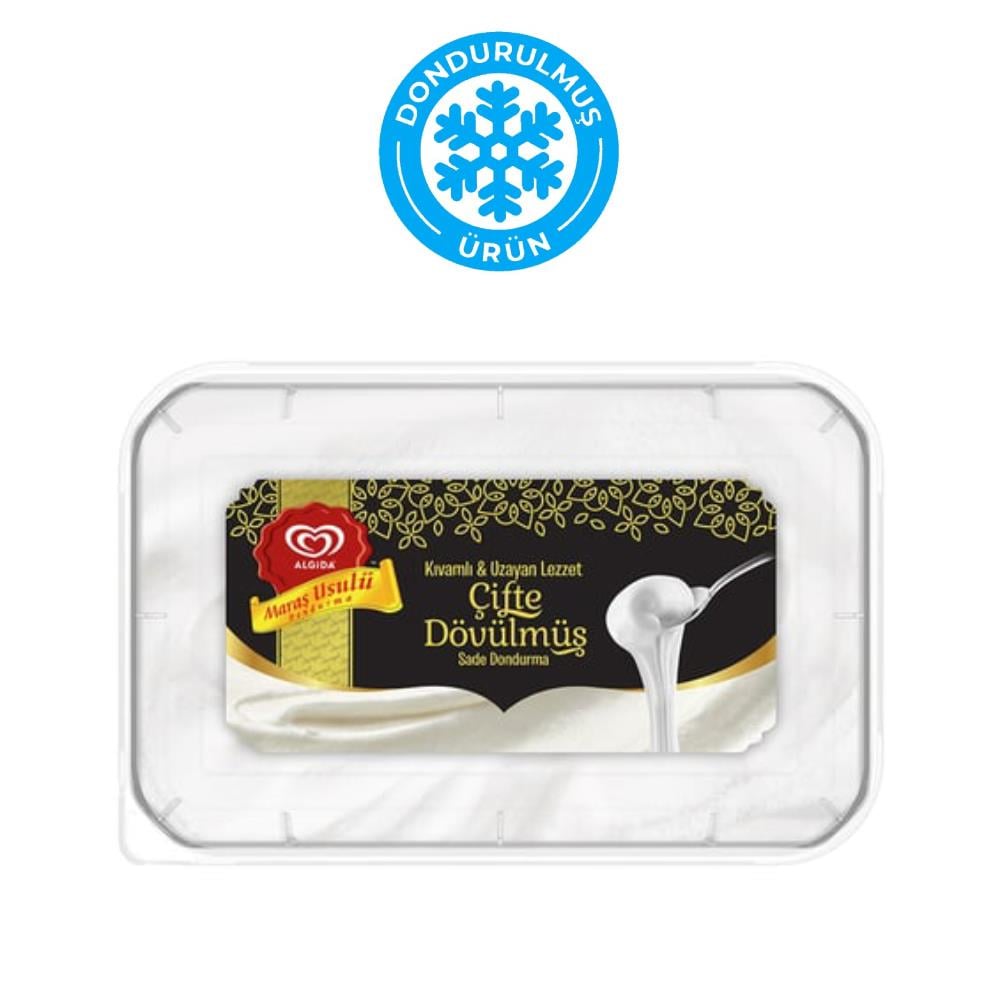 Algida Maraş Usulü Çifte Dövülmüş Dondurma 500 ml