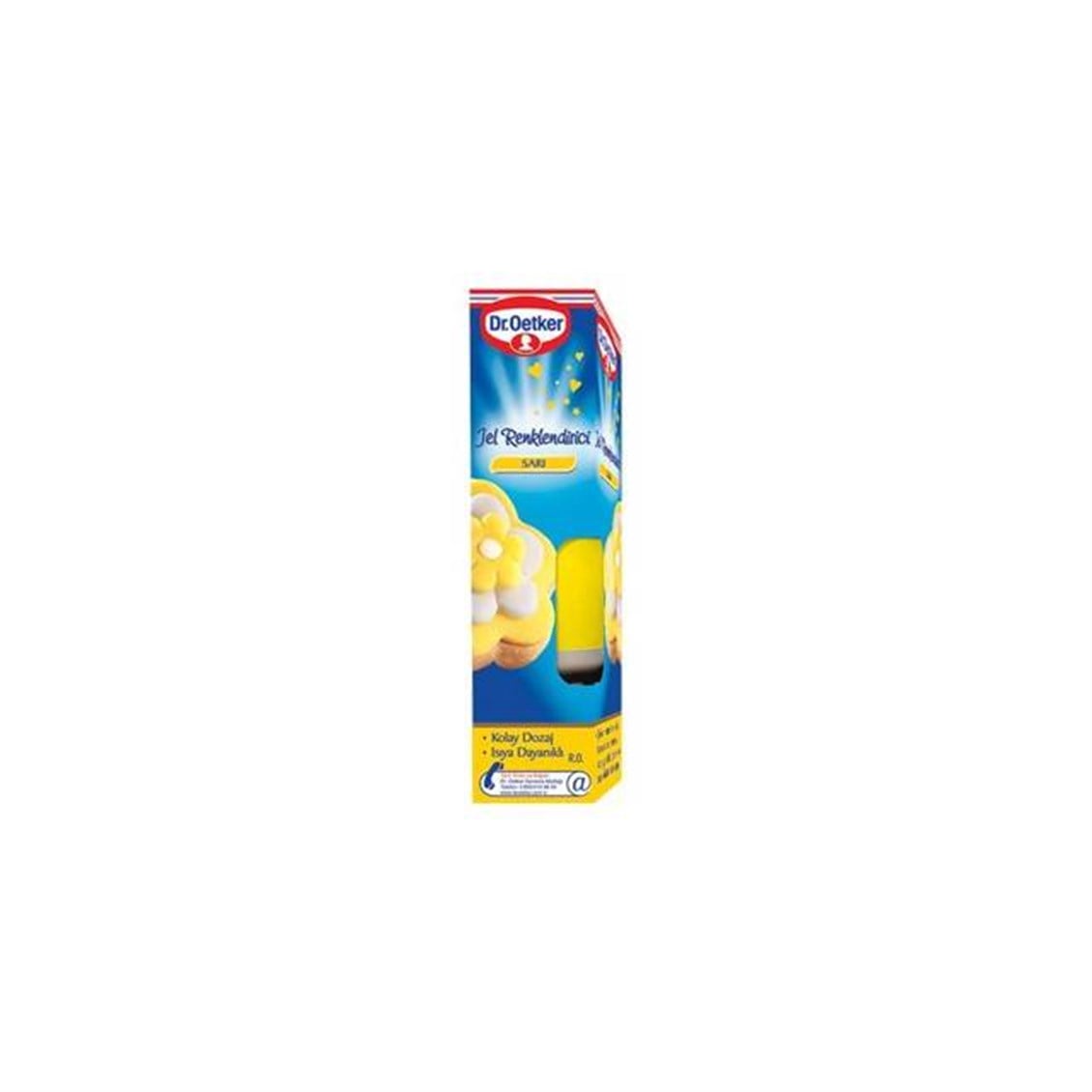 Dr.Oetker Jel Renklendirici Sarı 10 Gr