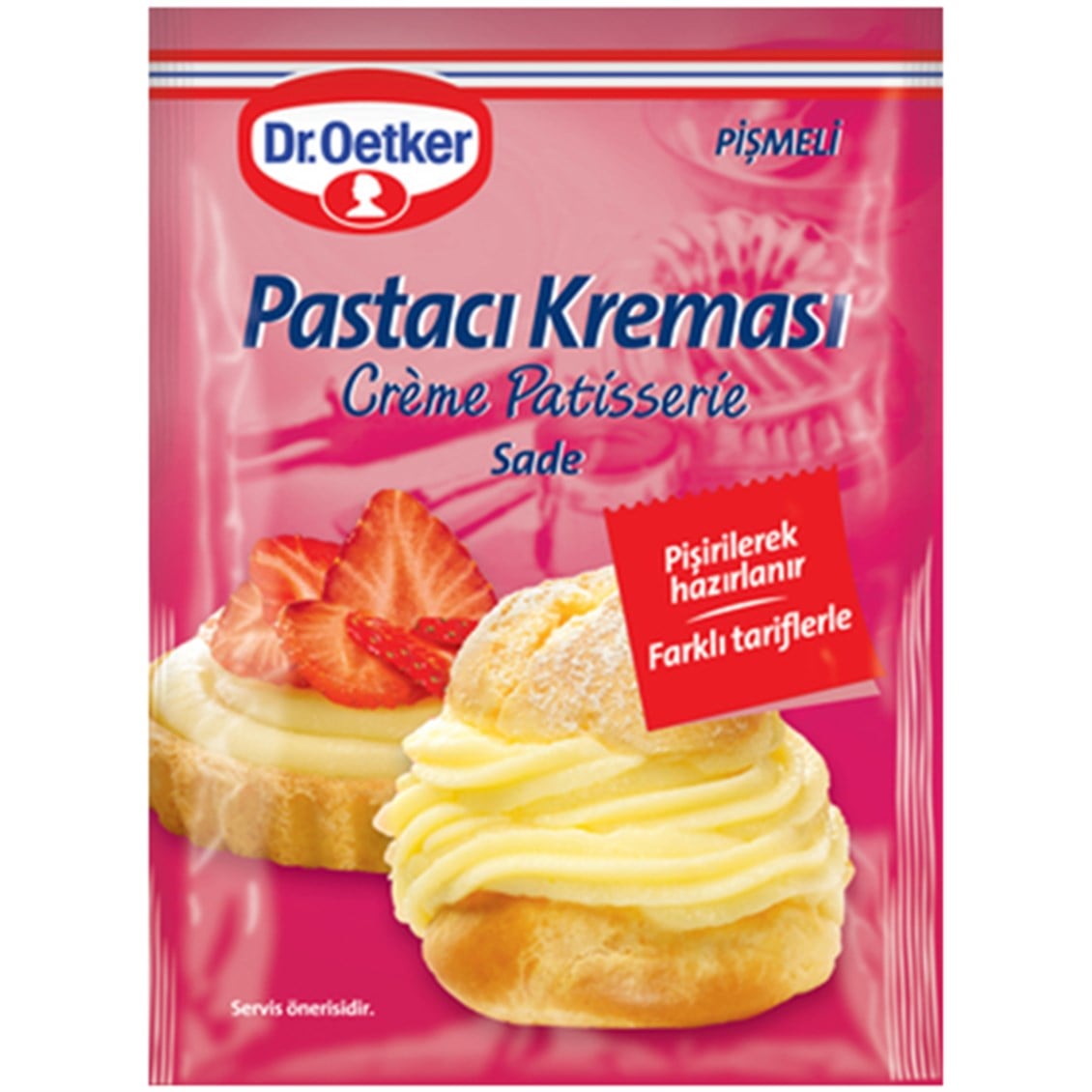 Dr.Oetker Pişmeli Pasta Kreması 156 gr