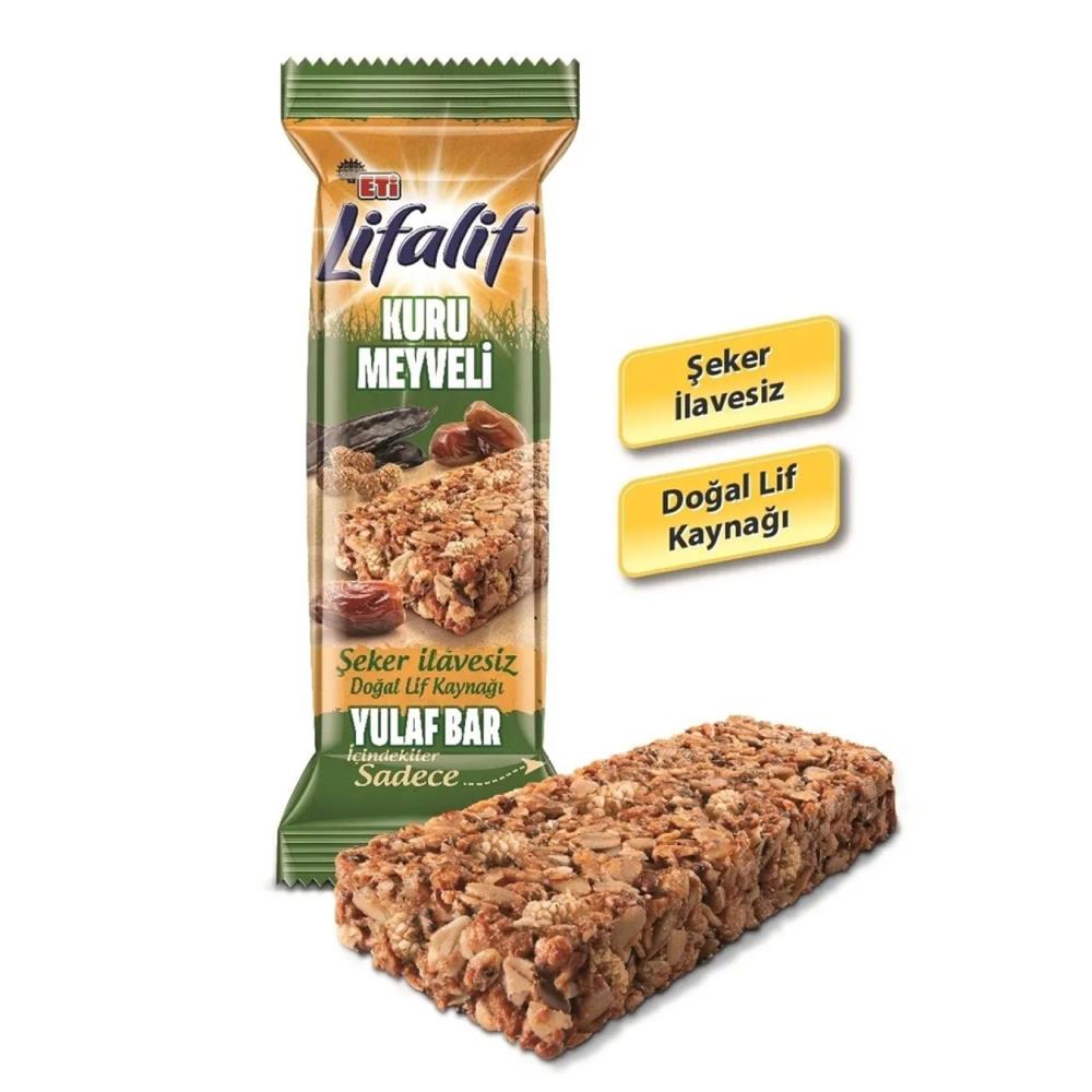 Eti Lifalif Kuru Meyveli Müsli Bar 35 gr