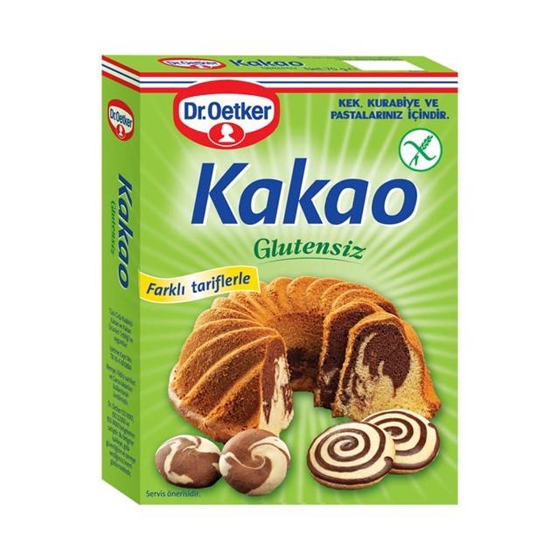 Dr.Oetker Glutensiz Kakao 70 gr