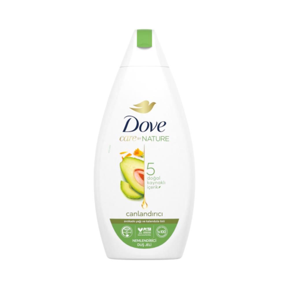 Dove Avokado Yağı ve Kalendula Özü Nemlendirici Duş Jeli 500 ml