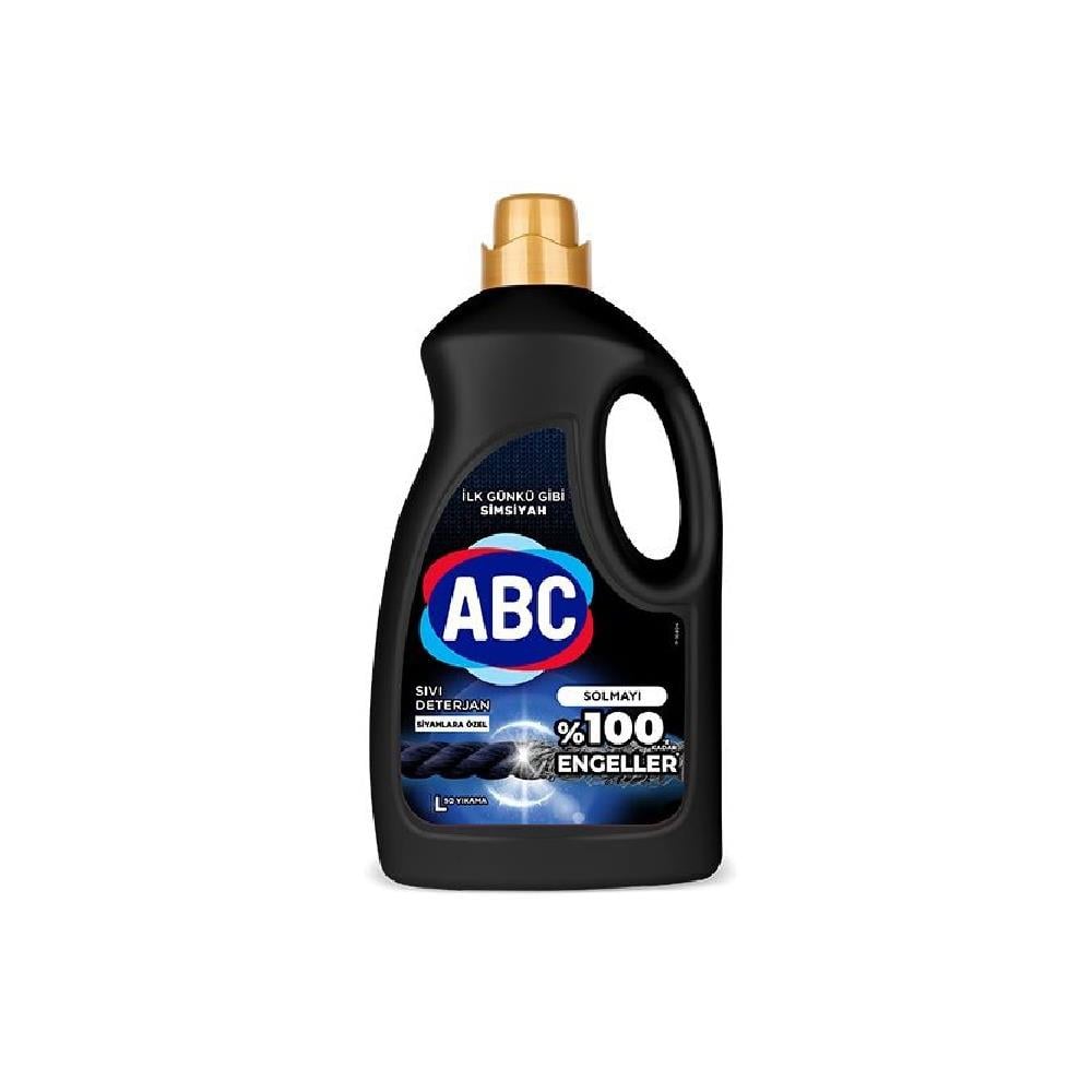 Abc Sıvı Çamaşır Deterjanı Siyah 2700  ml
