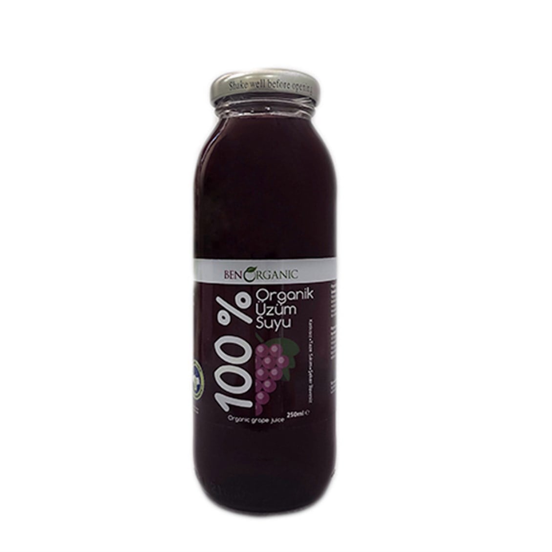 BenOrganic Üzüm Suyu 250 ml