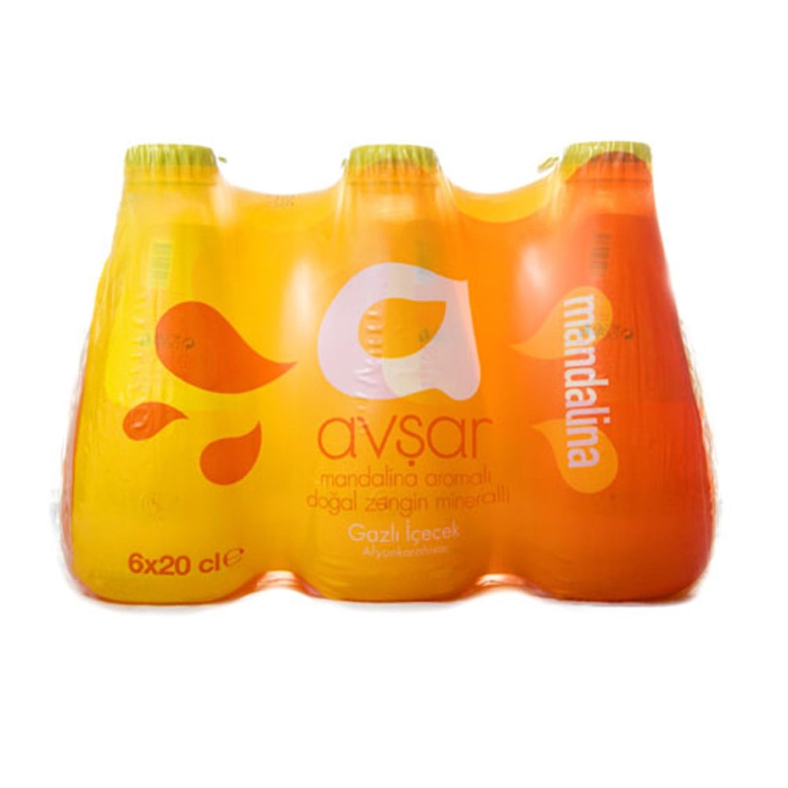 Avşar C Plus Mandalina Aromalı Maden Suyu 6x200 ml