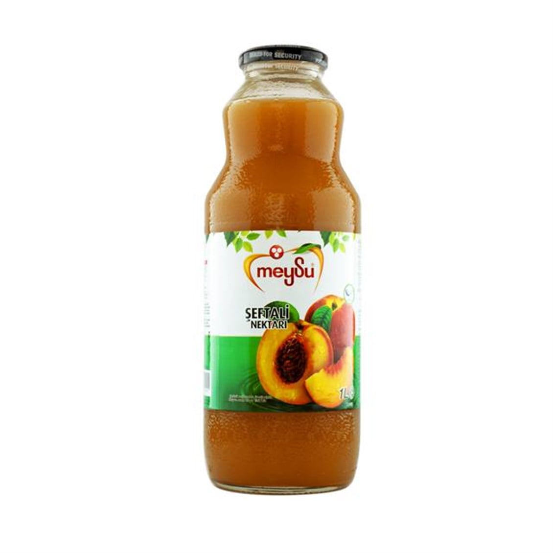 Meysu Şeftali Meyve Suyu Cam Şişe 1 Lt
