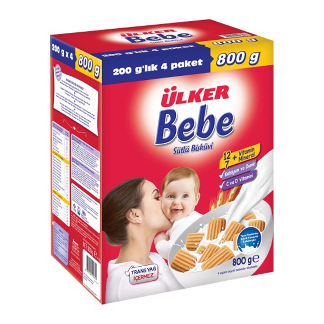 Ülker Bebe Bisküvisi 800 Gr