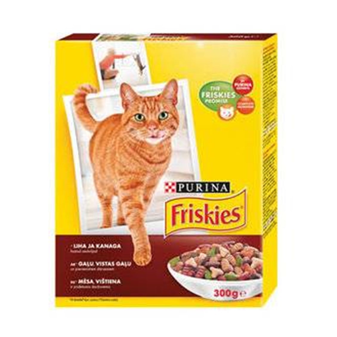 Friskies Etli Yetişkin Kedi Kuru Maması 300 Gr