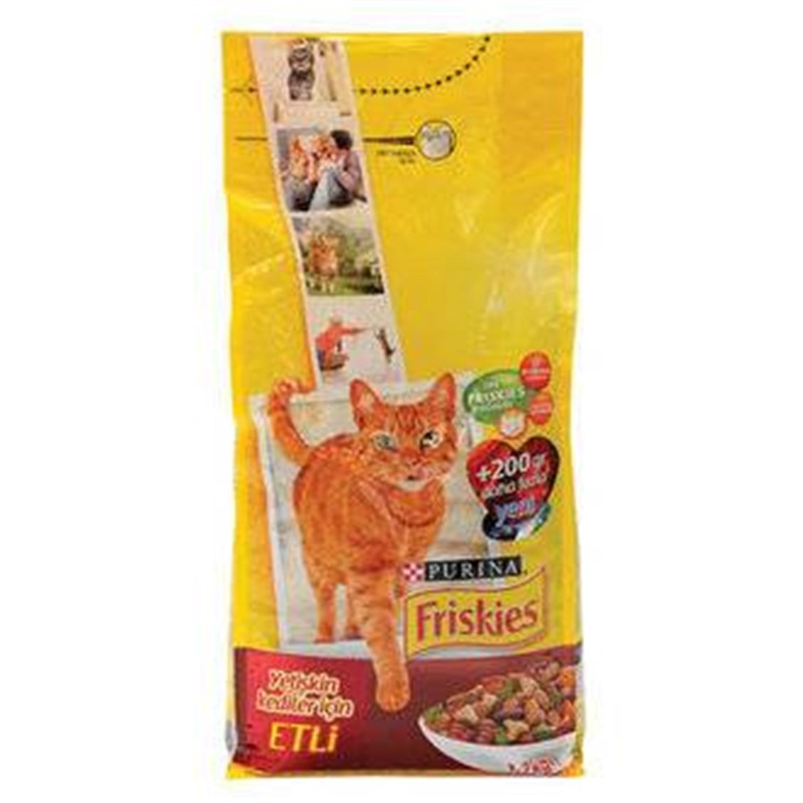 Friskies Etli Yetişkin Kedi Kuru Maması 1.7 Kg