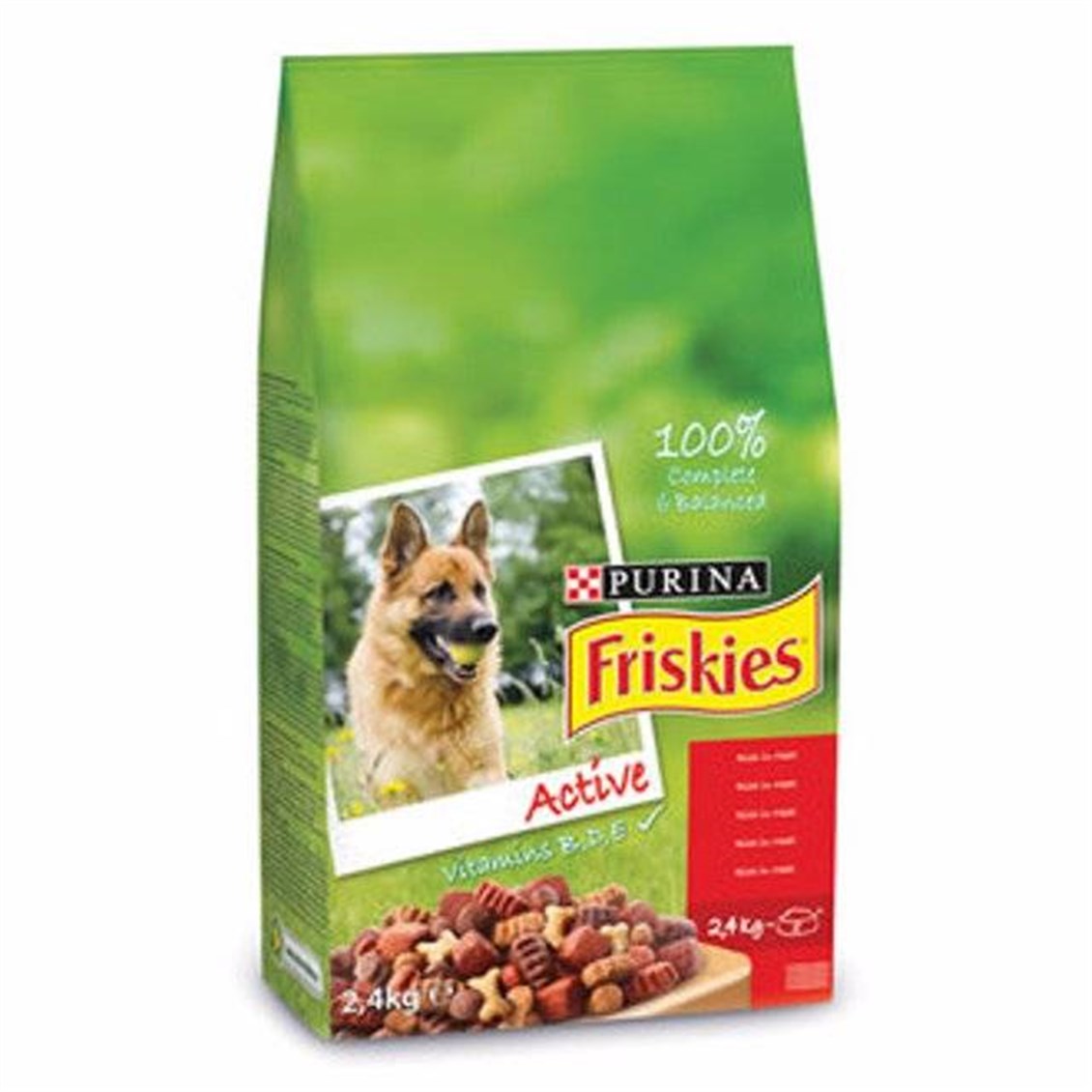 Friskies Active Etli Yetişkin Köpek Maması 2.4 Kg