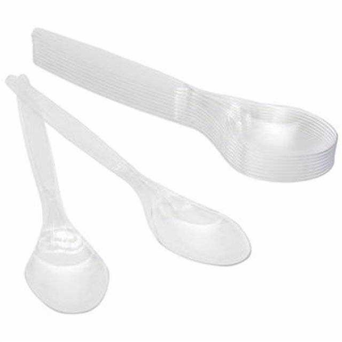 Roll-Up Plastik Kaşık 10'lu