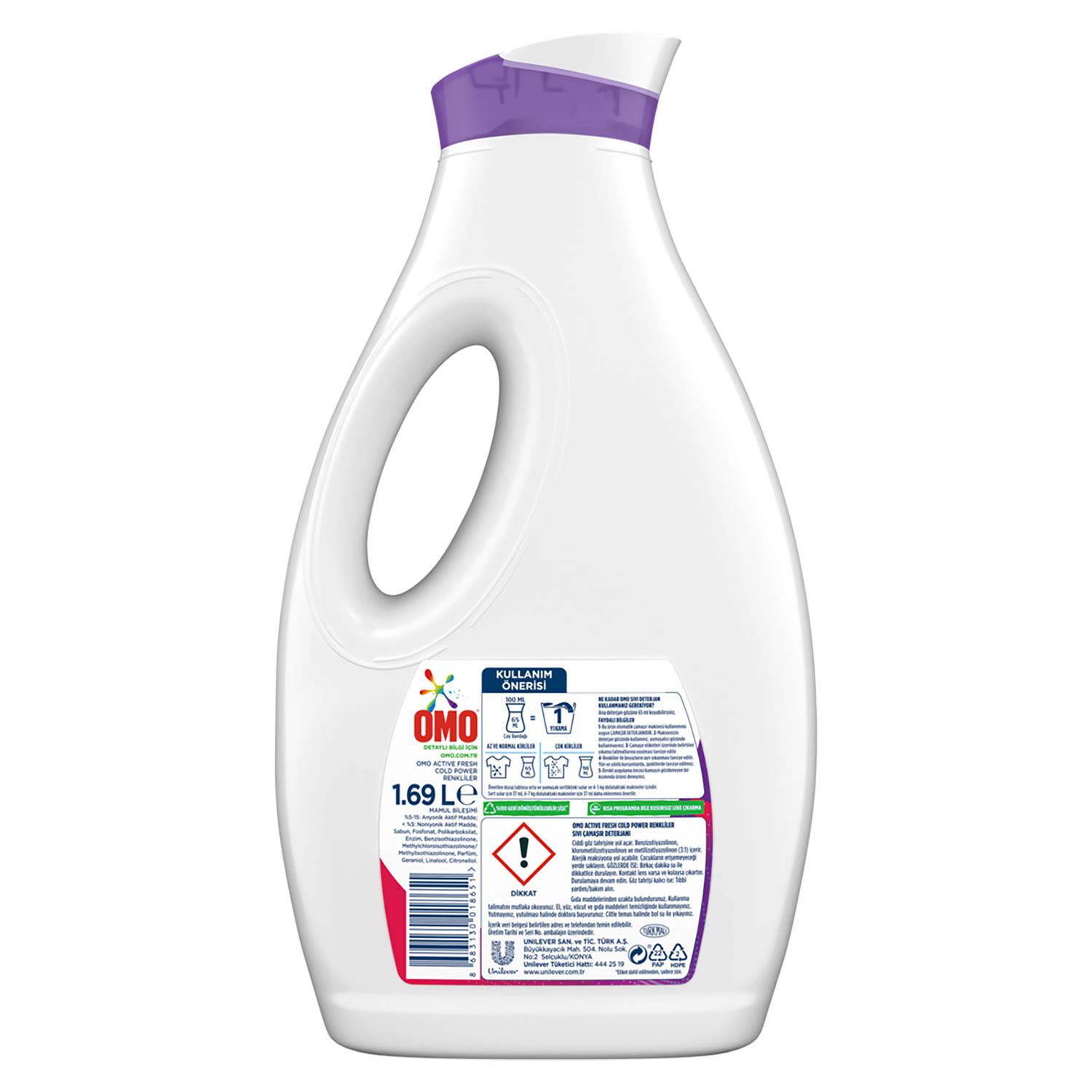 Omo Sıvı Deterjan 26 Yıkama Color 1690 ml