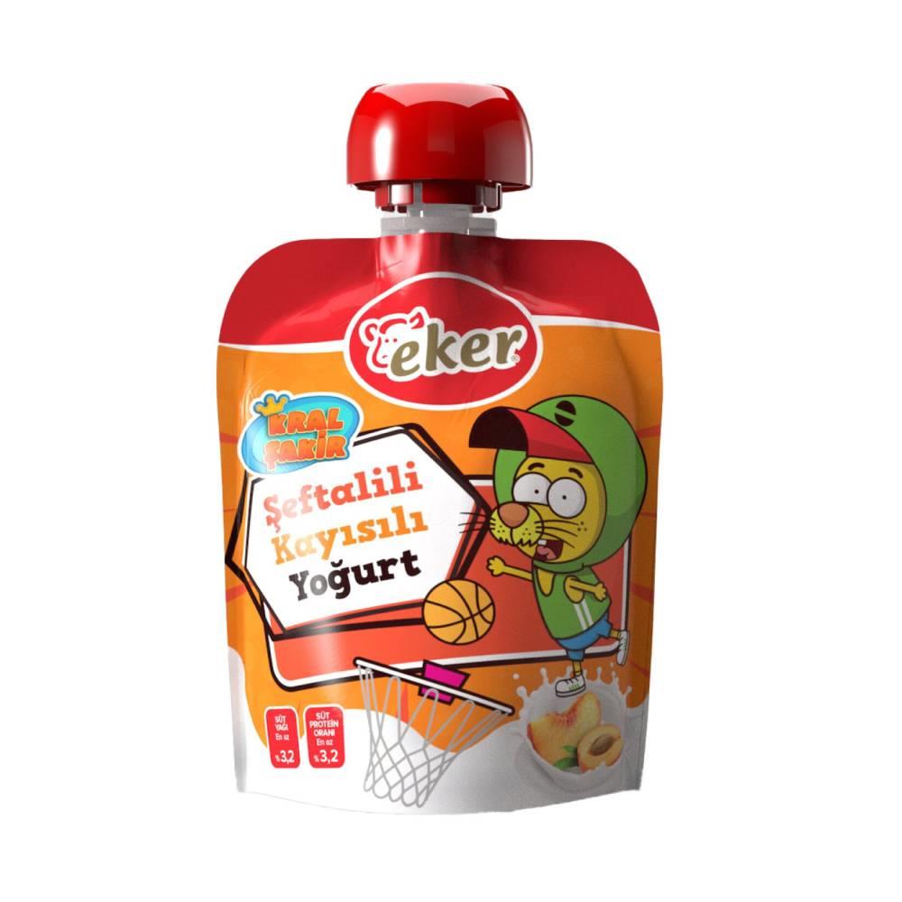 Eker Meyveli Yoğurt Şeftali Kayısı 65 gr