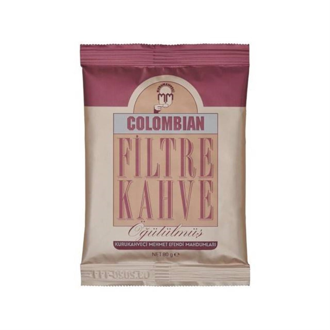 Kurukahveci Mehmet Efendi Colombian Filtre Kahve 80 Gr