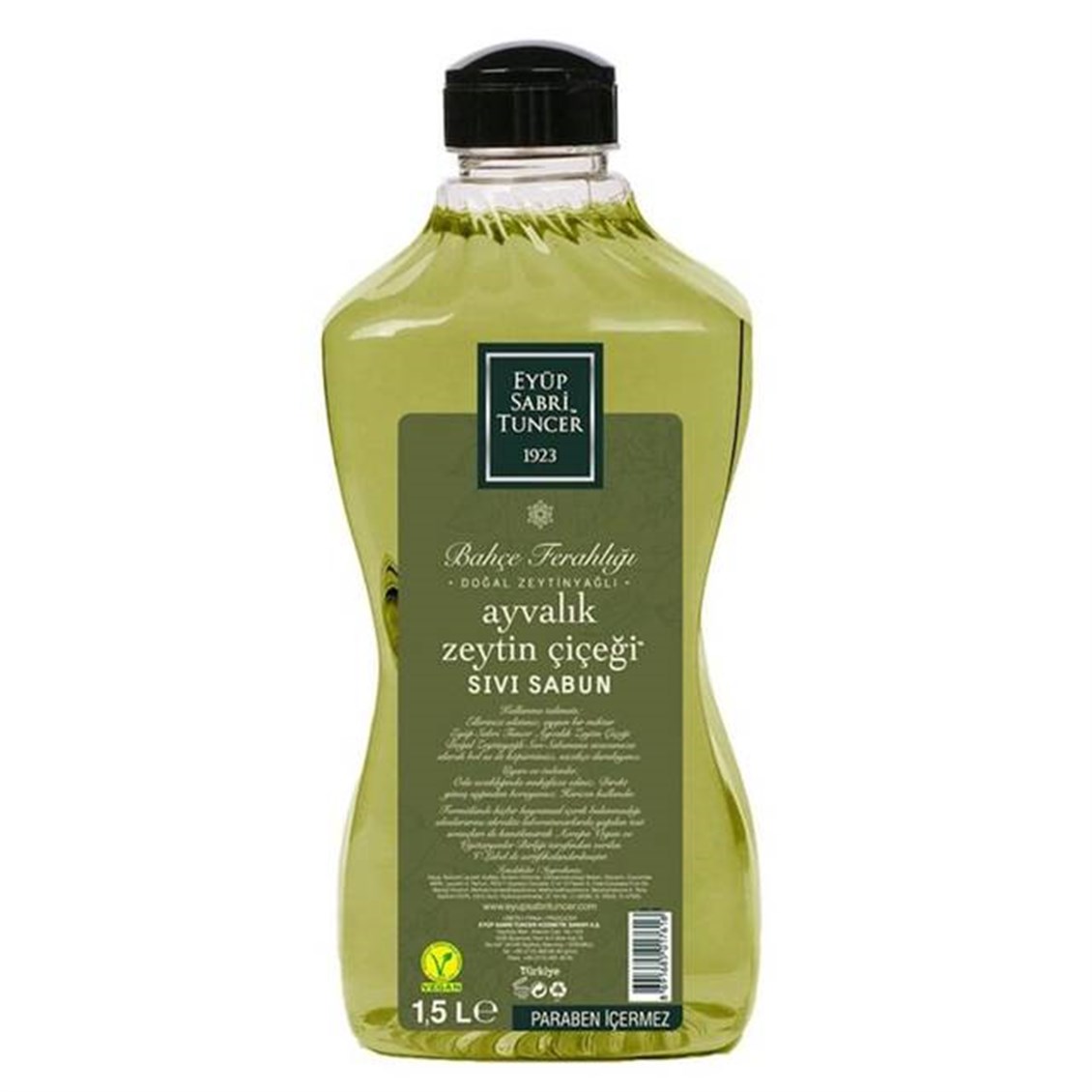 EST Sıvı Sabun 1500 ml Doğal Zeytinyağlı Ayvalık Zeytin