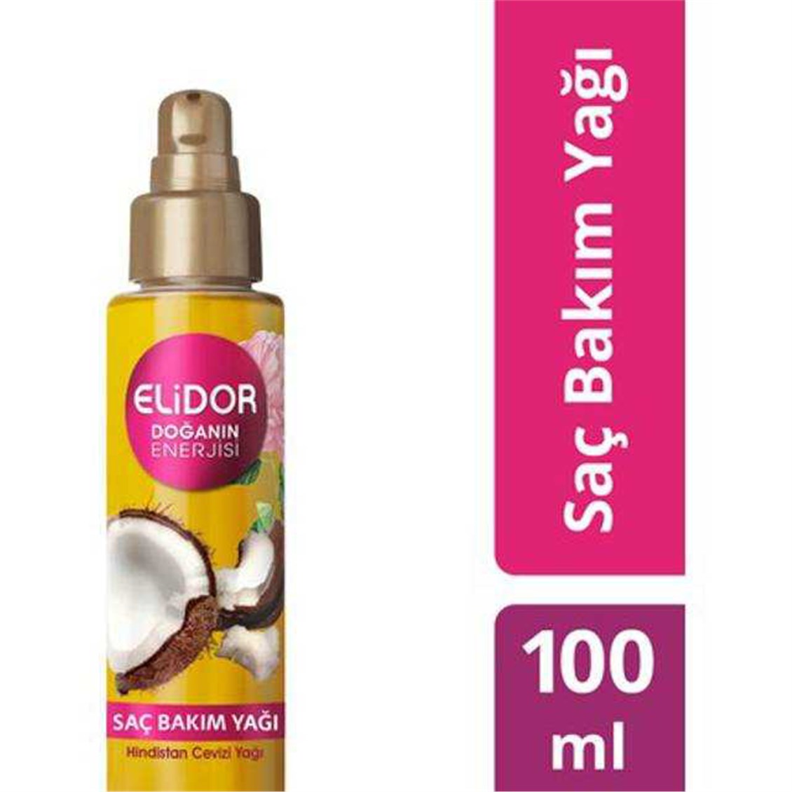 Elidor Doğanın Enerjisi Hindistan Cevizi Bakim Yağı 80 Ml