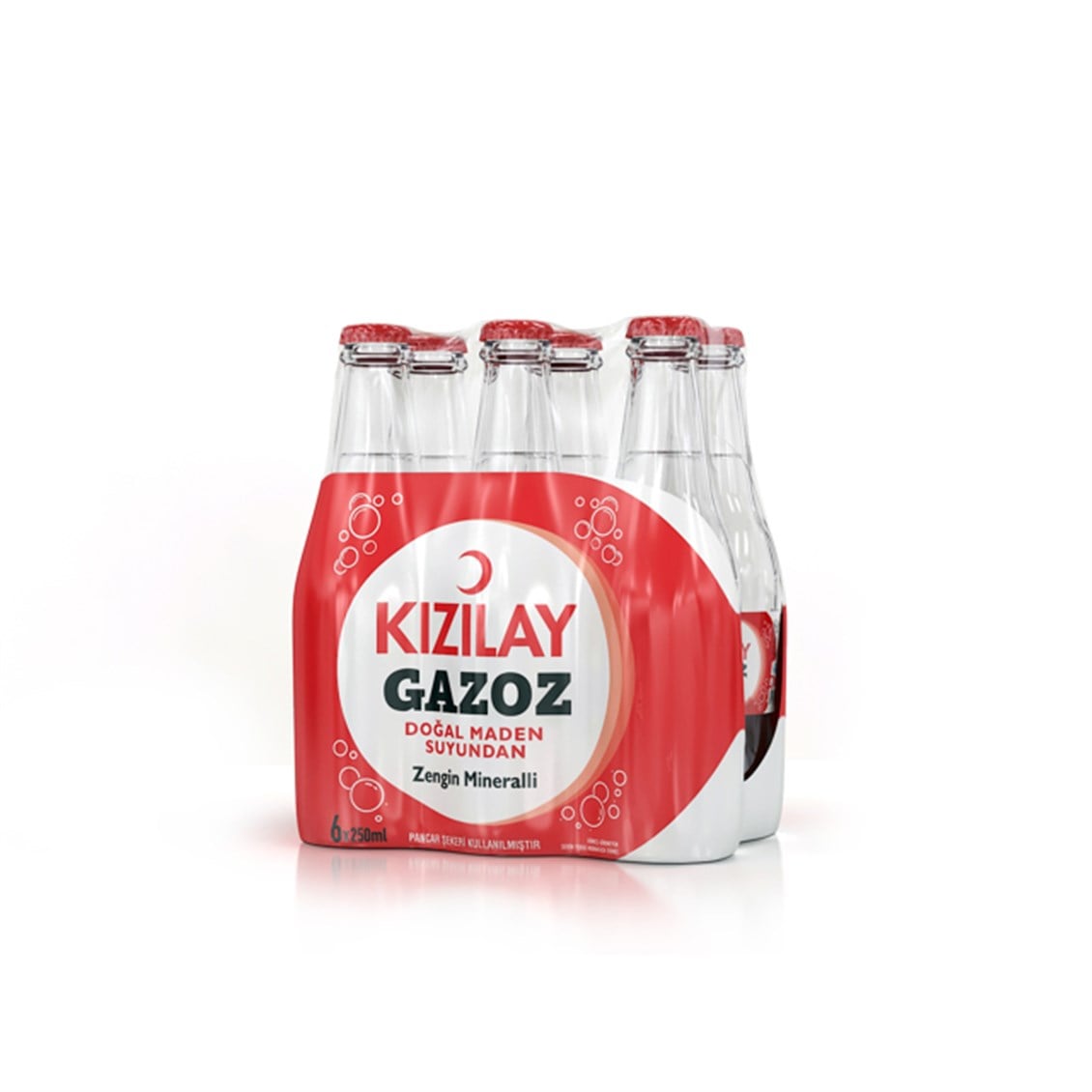 Kızılay Gazoz Cam Şişe 6x250 ml