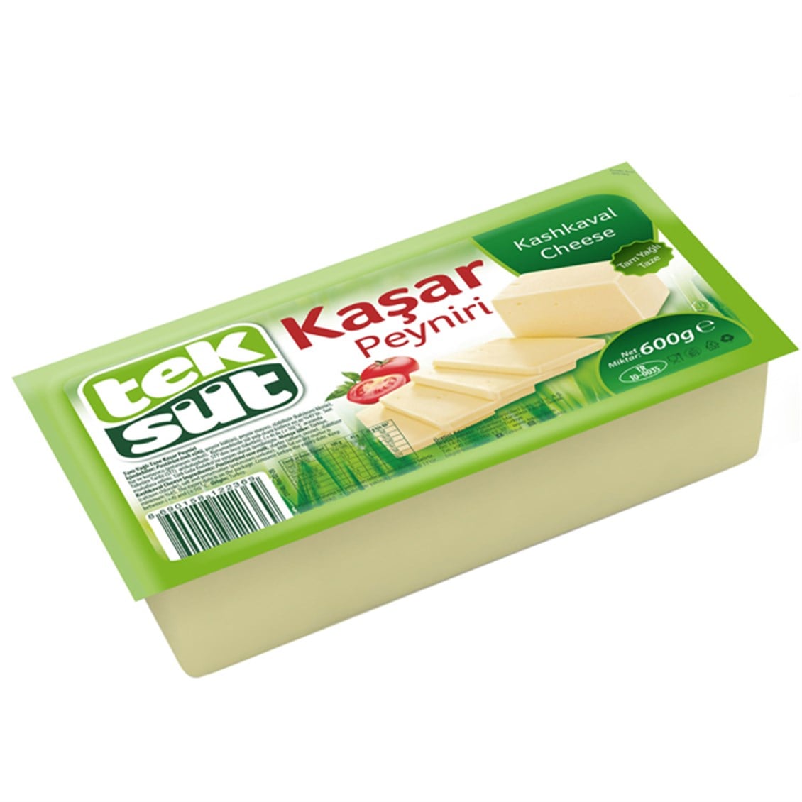 TekSüt Taze Kaşar Peyniri 600 Gr