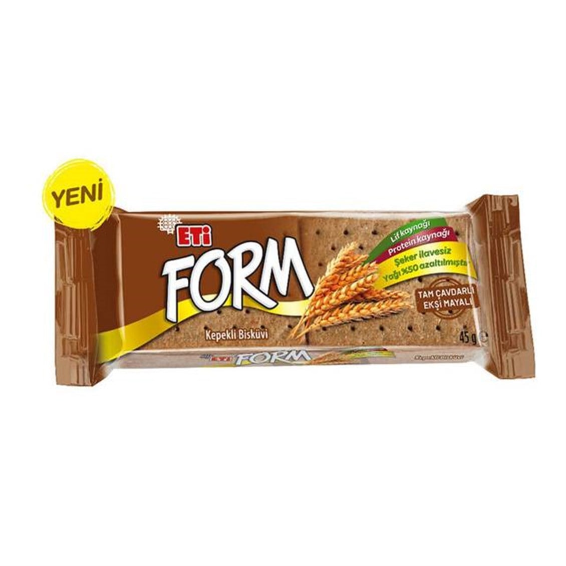 Eti Form Tam Çavdarlı Ekşi Mayalı Bisküvi 45 Gr