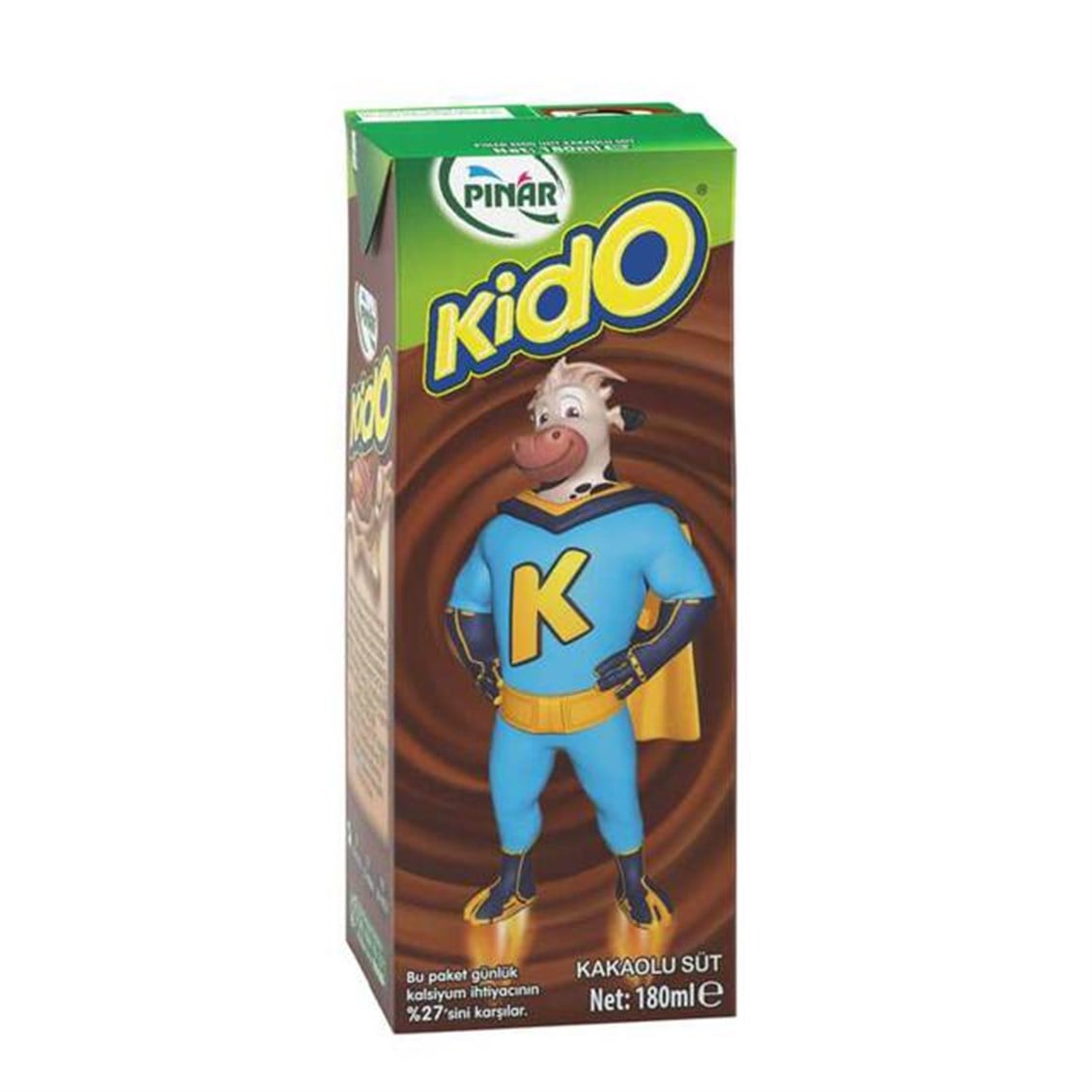 Pınar Kakaolu Süt Kido 180 ml