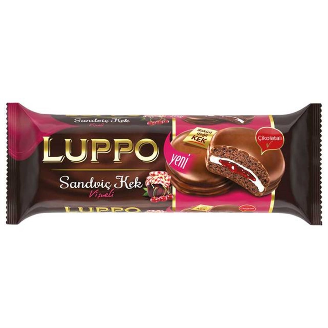 Şölen Luppo Vişneli Sandviç Kek 182 Gr