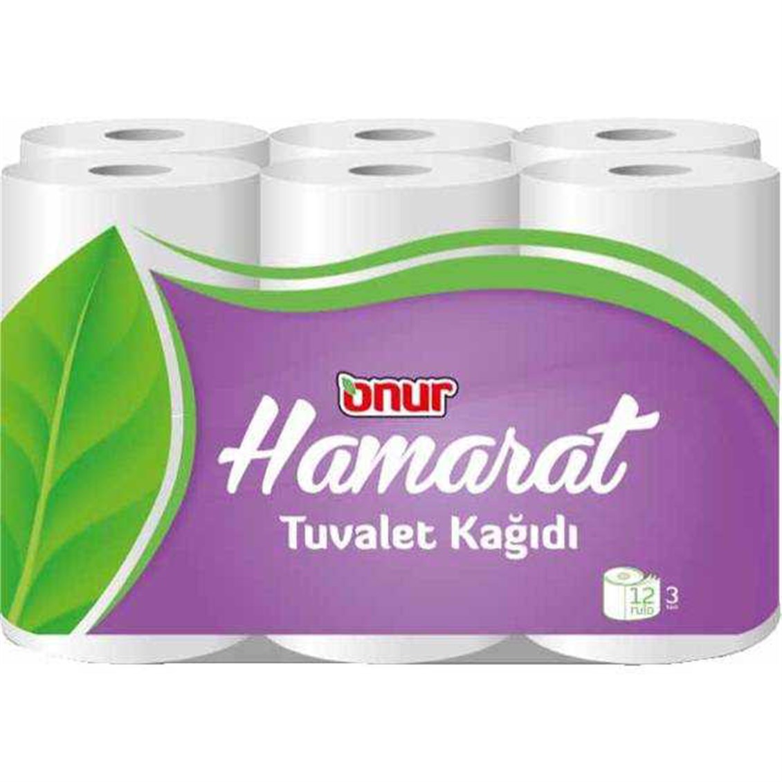 Onur Hamarat Tuvalet Kağıdı 3 Katlı 12'li