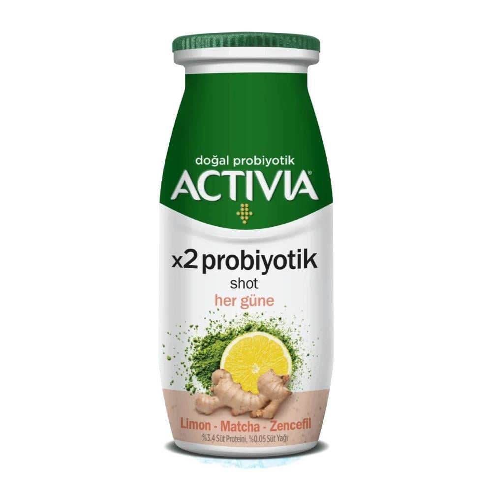 Activia Probiyotik Shot limon & Zencefil & Matcha 80 ml