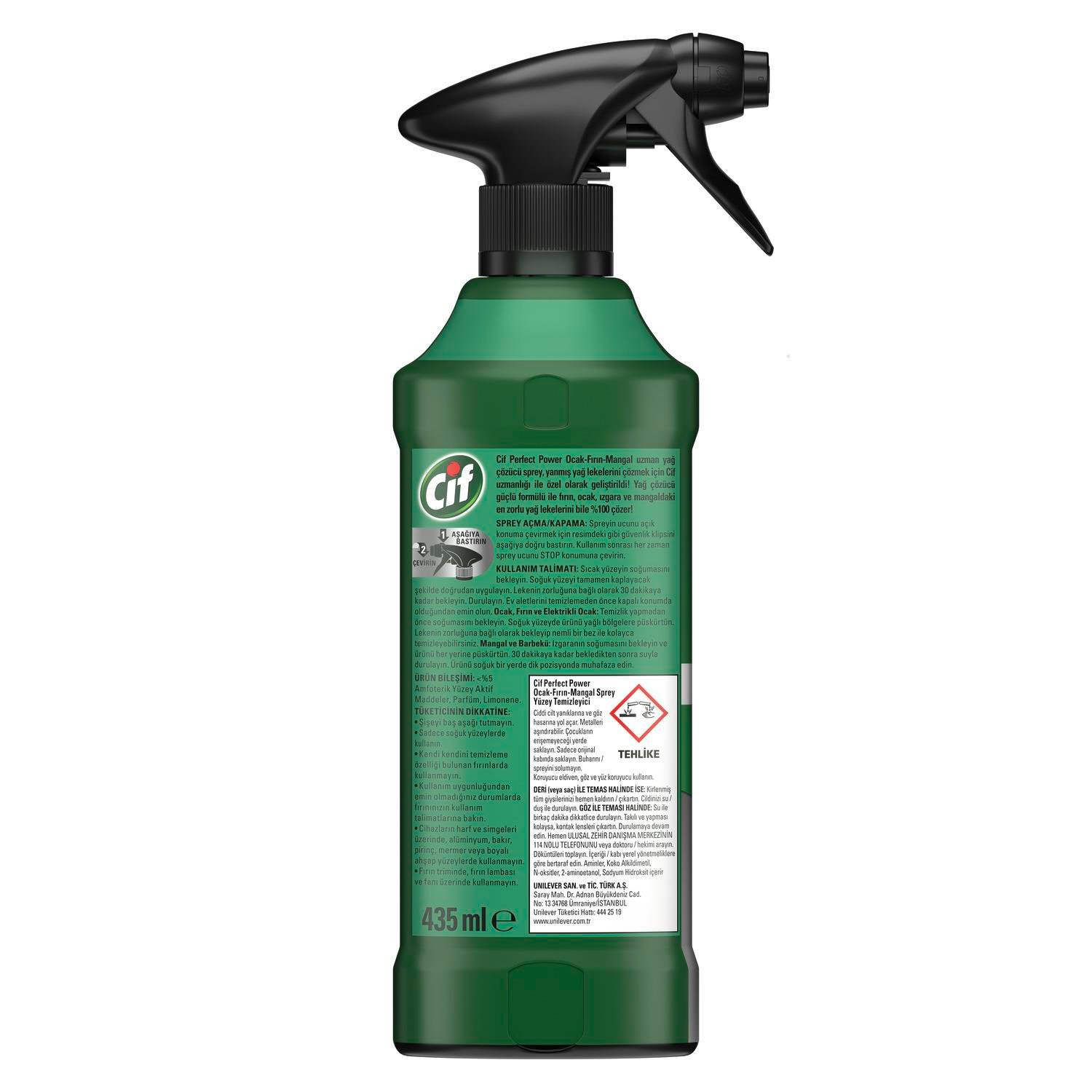Cif Perfect Sprey Fırın & Ocak 435  ml
