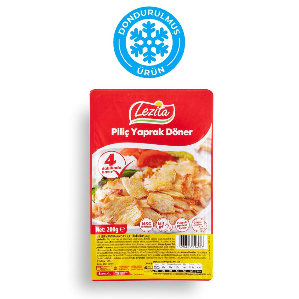 Lezıta Pılıc Yaprak Doner 200 gr