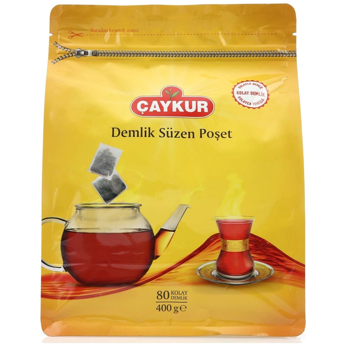  CAYKUR DEMLIK SUZME POSET CAY 400 GR 