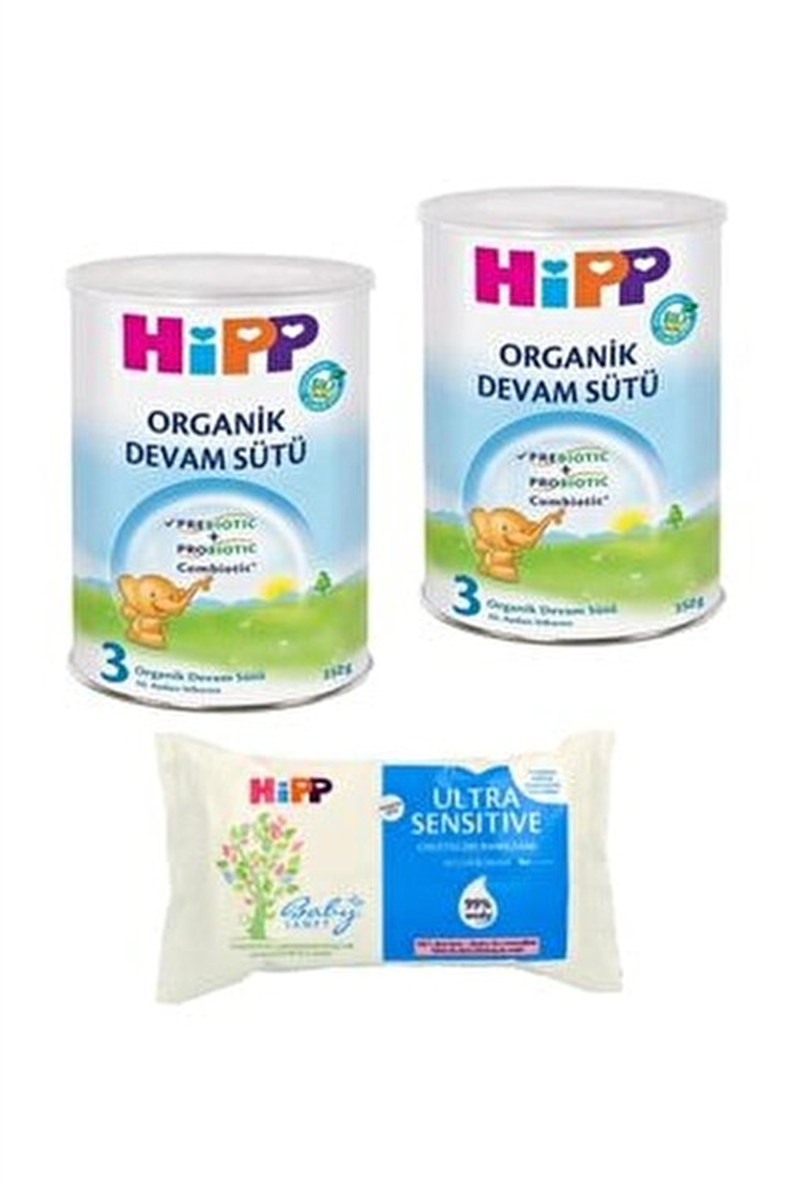  HIPP COMBIOTIC 3 350 GR 2LI ISLAK M.HED 