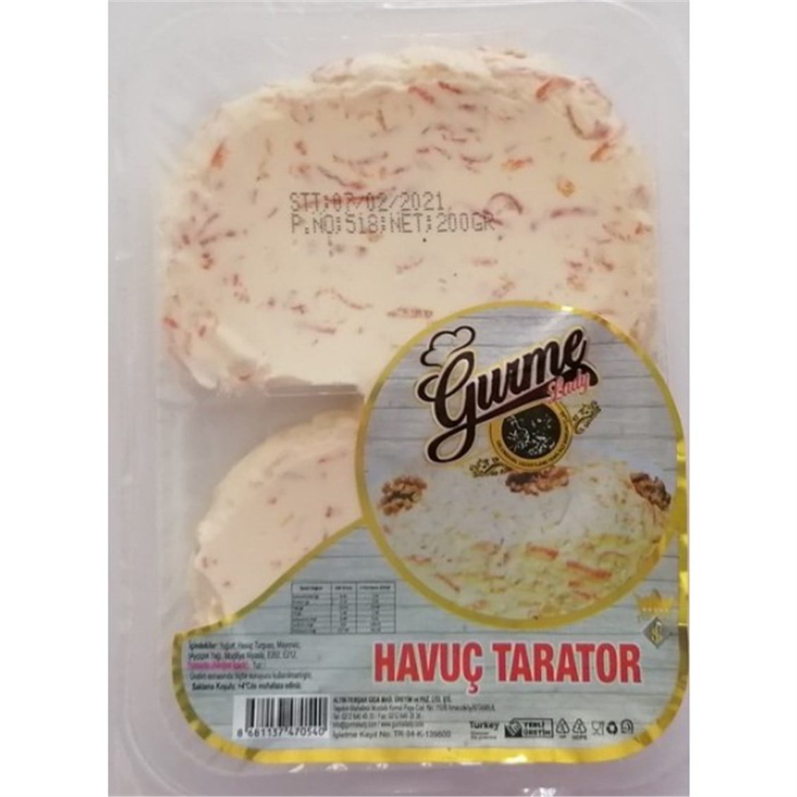 Gurmelady Havuç Tarator 200 Gr