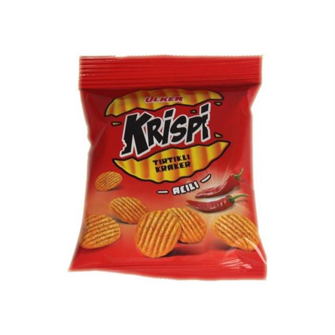 Ülker Krispi Tırtıklı Acılı Kraker 92 Gr