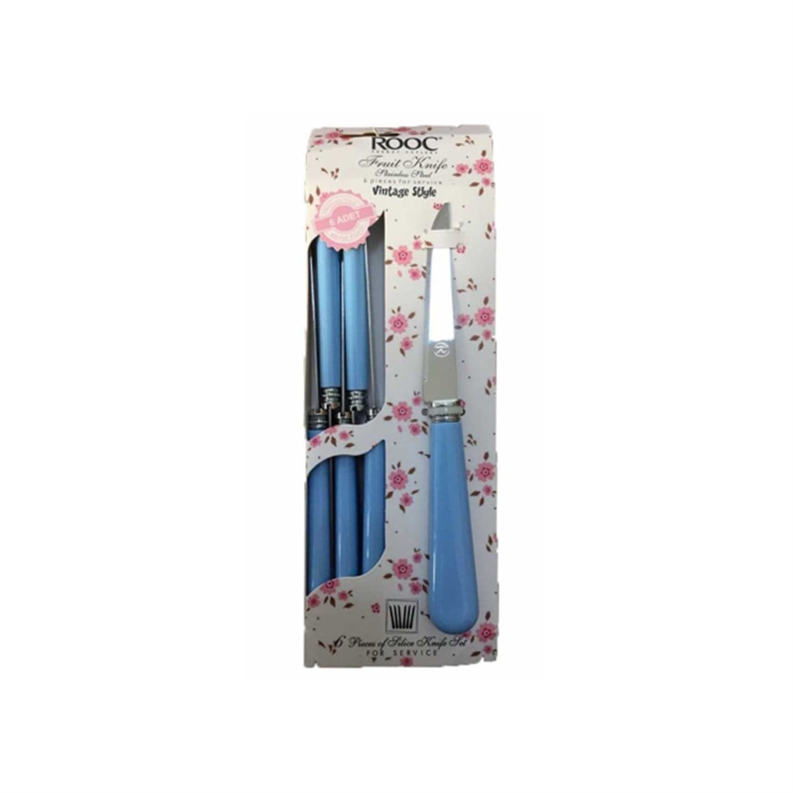 Rooc Lux 6'lı Meyve Bıçağı Hst-086