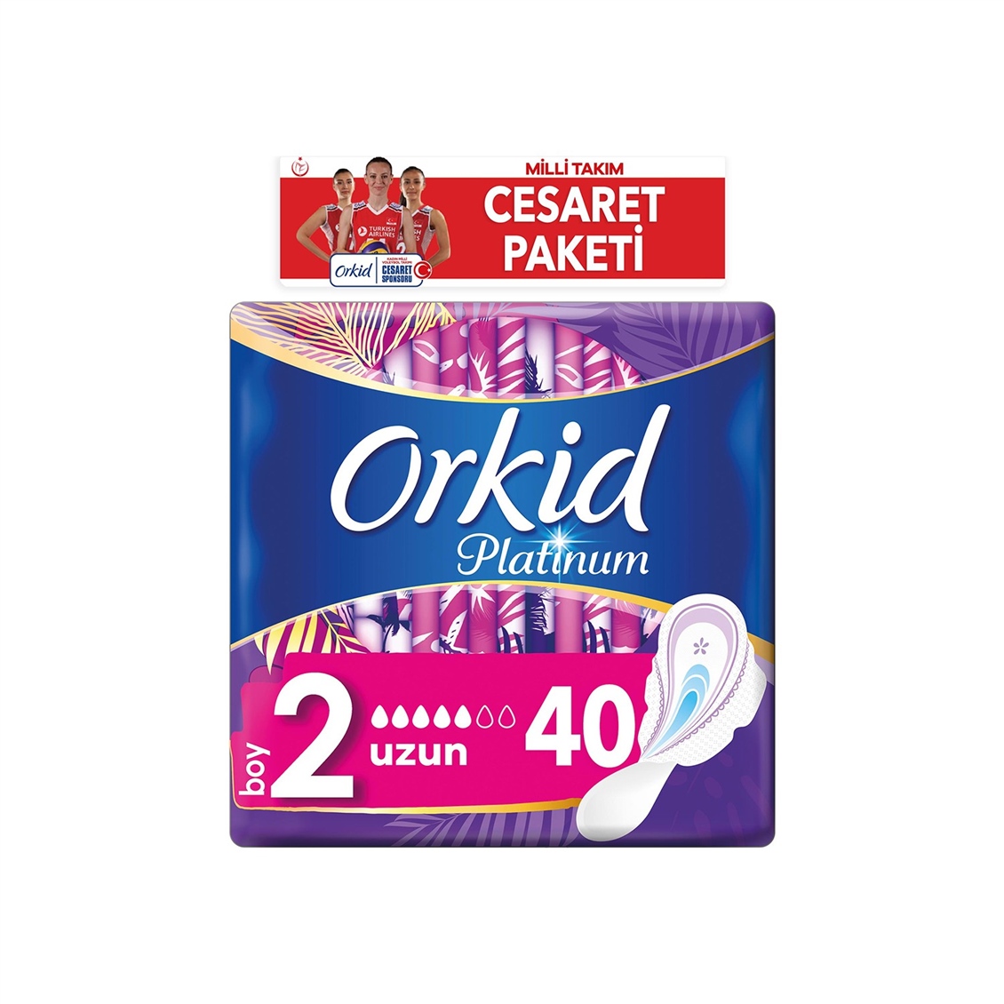 Orkid Platinum 40'lı Uzun Cesaret Paket