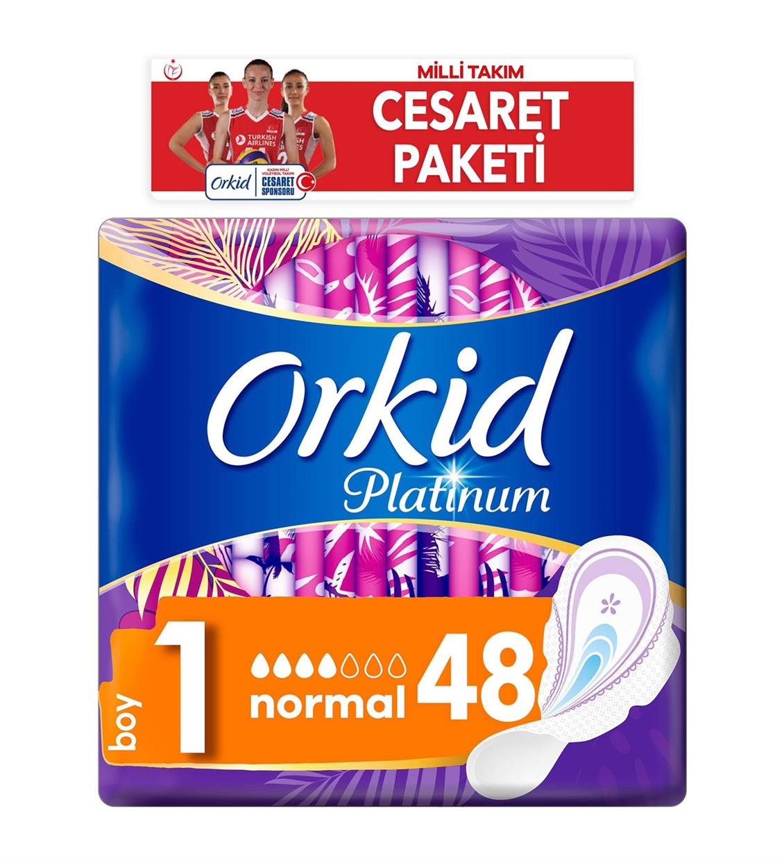 Orkid Platinum 48'li Normal Cesaret Paket