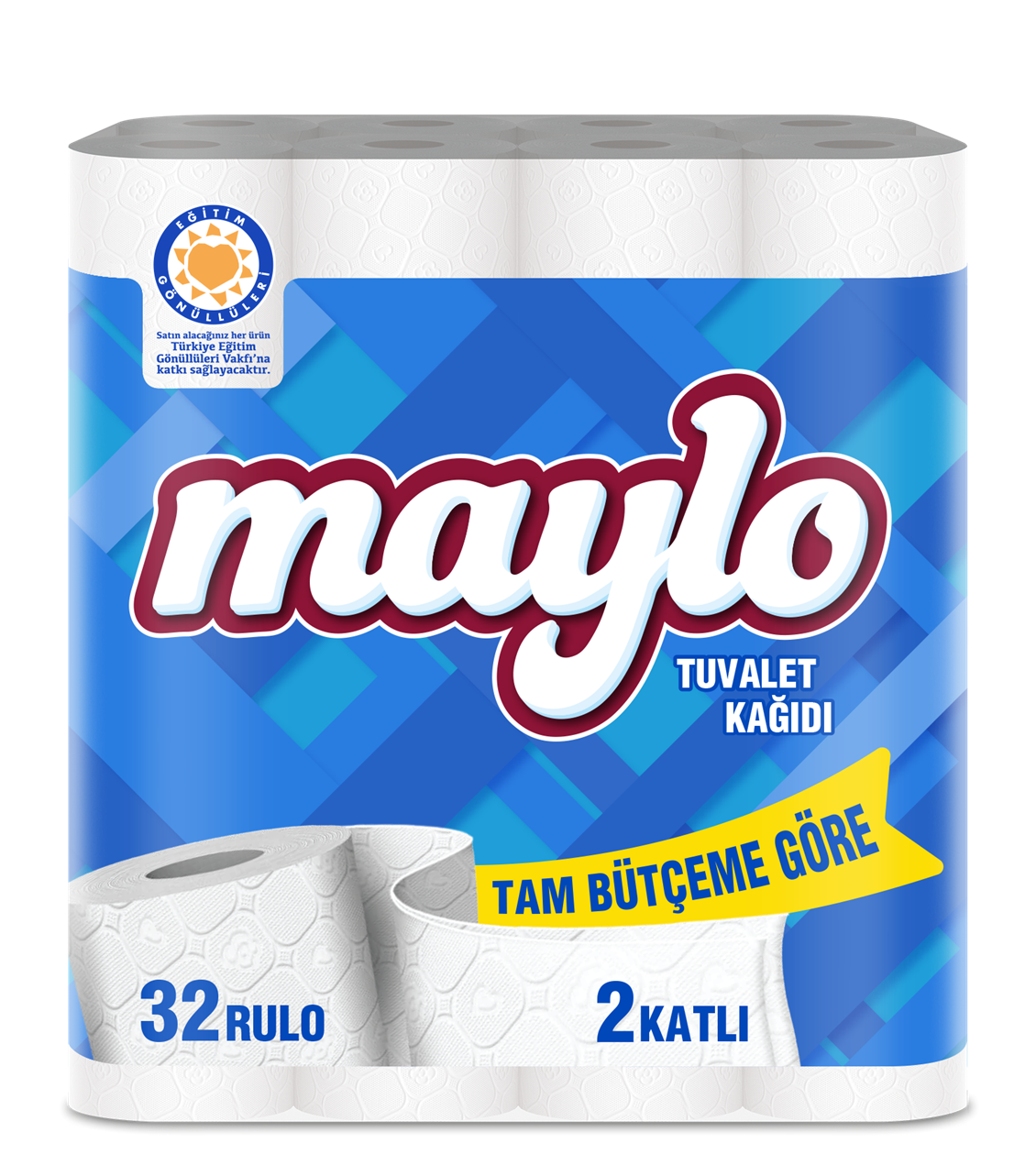 Maylo Bütçem 2 Katlı Tuvalet Kağıdı 32'li
