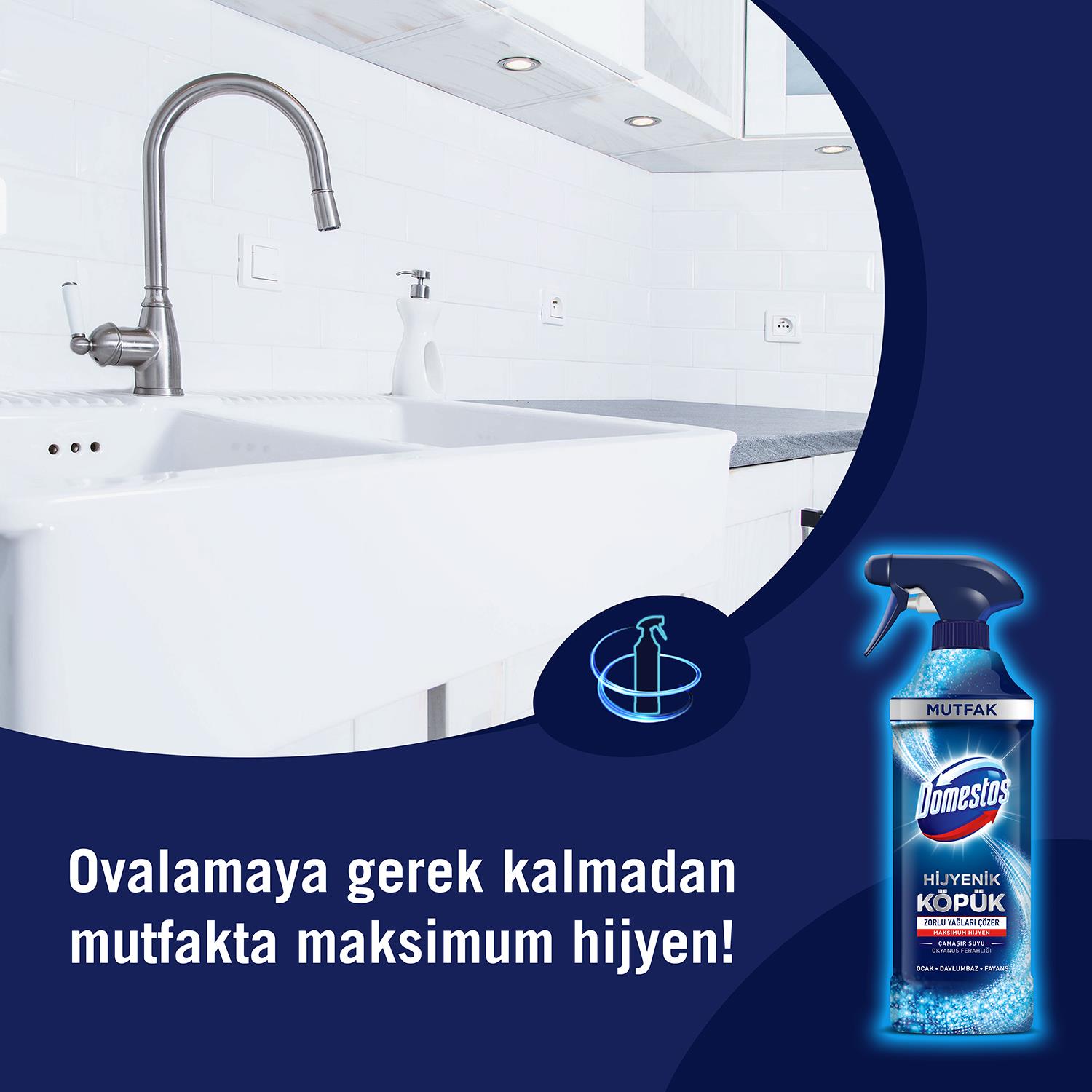 Domestos Hijyenik Köpük Mutfak 450 Ml