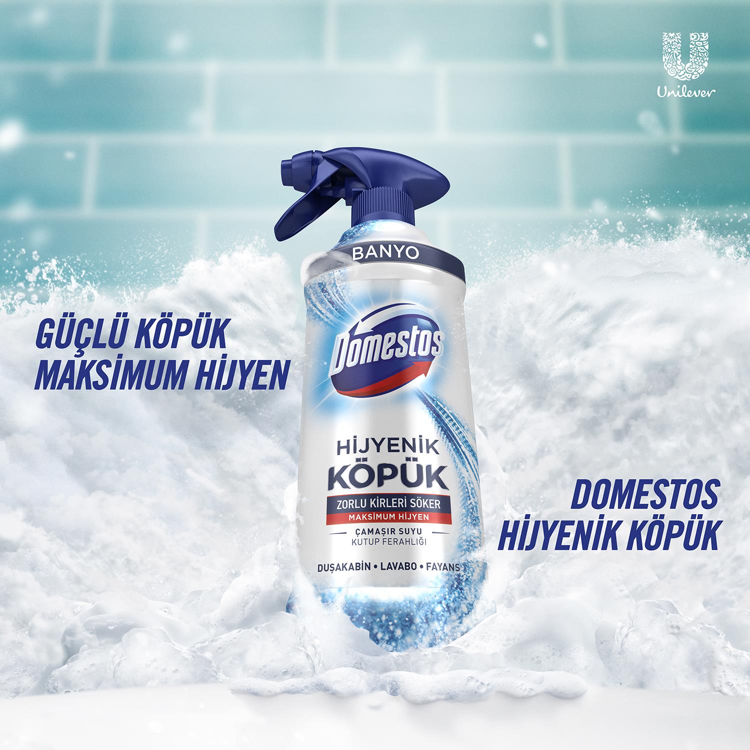 Domestos Hijyenik Köpük Banyo 450 Ml