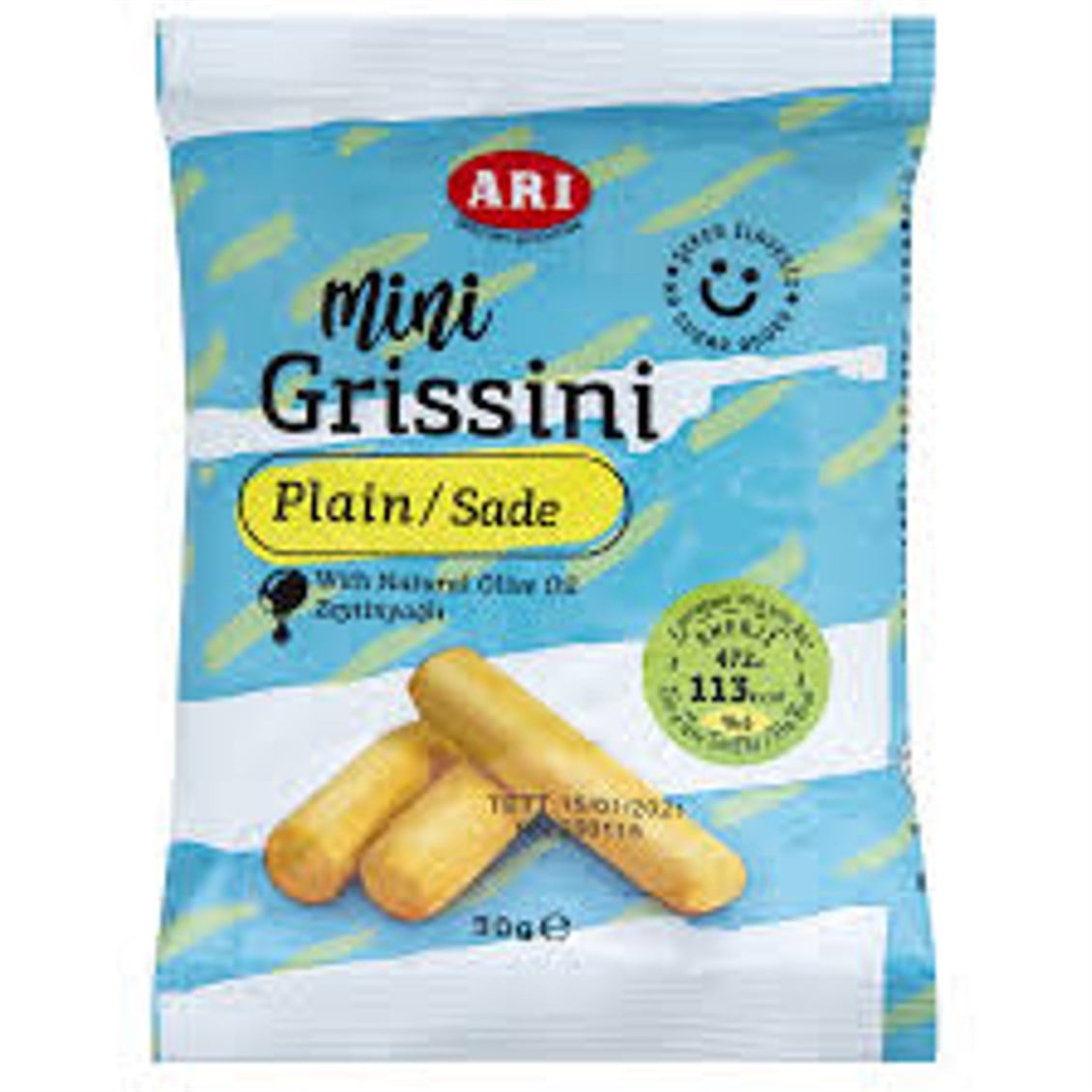 Arı Mini Grissini Sade  30 Gr