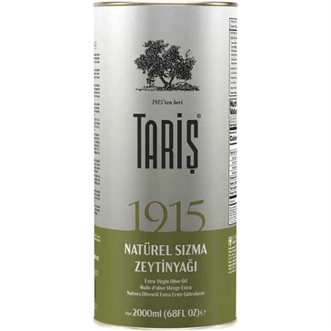 Tariş Naturel Sızma Zeytin Yağı 2 Lt
