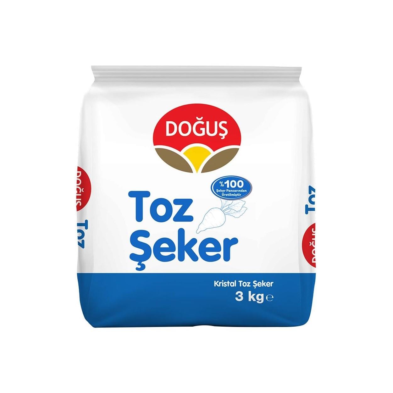 Doğuş Toz Şeker 3 Kg
