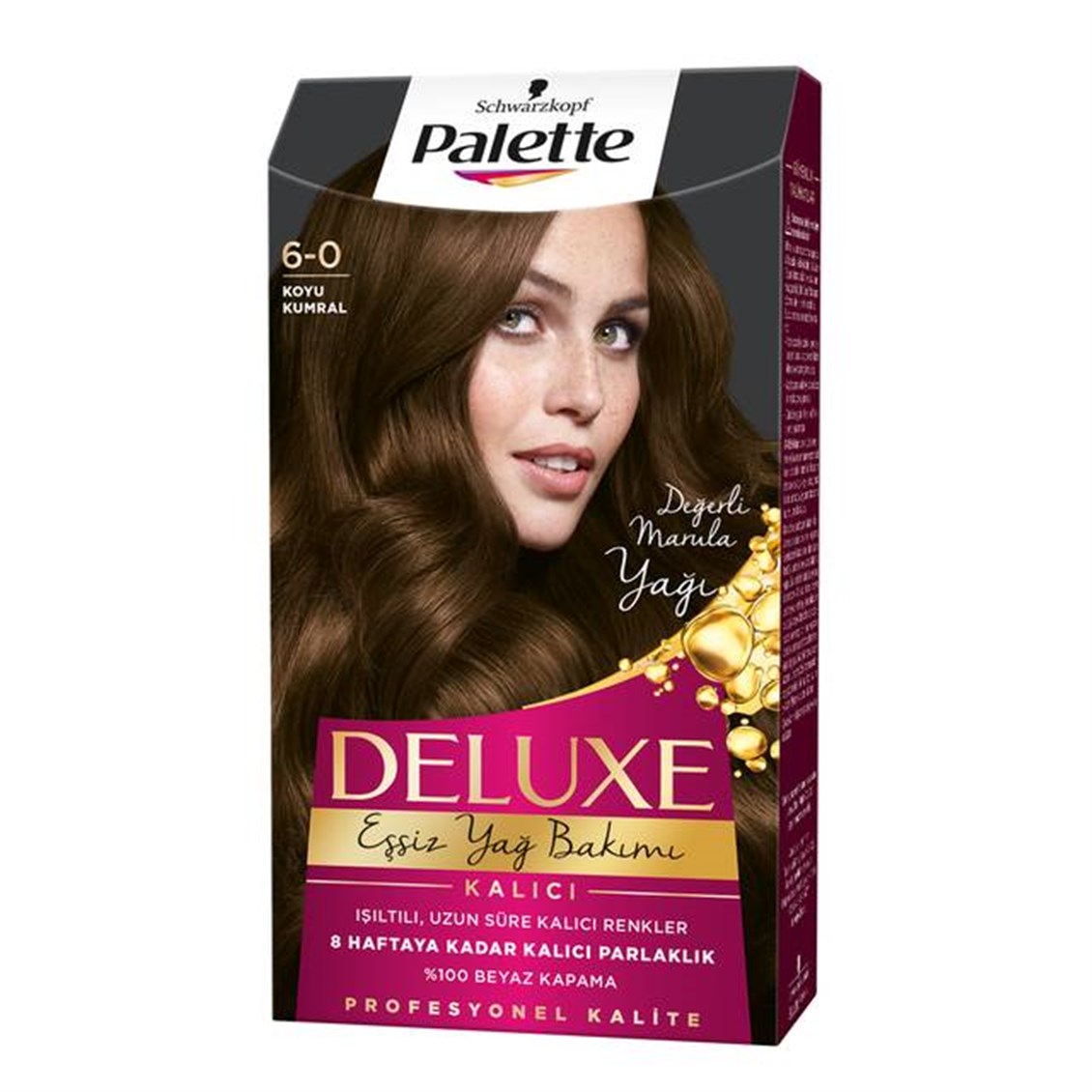 Palette Deluxe 6-0 Koyu Kumral 50 Ml