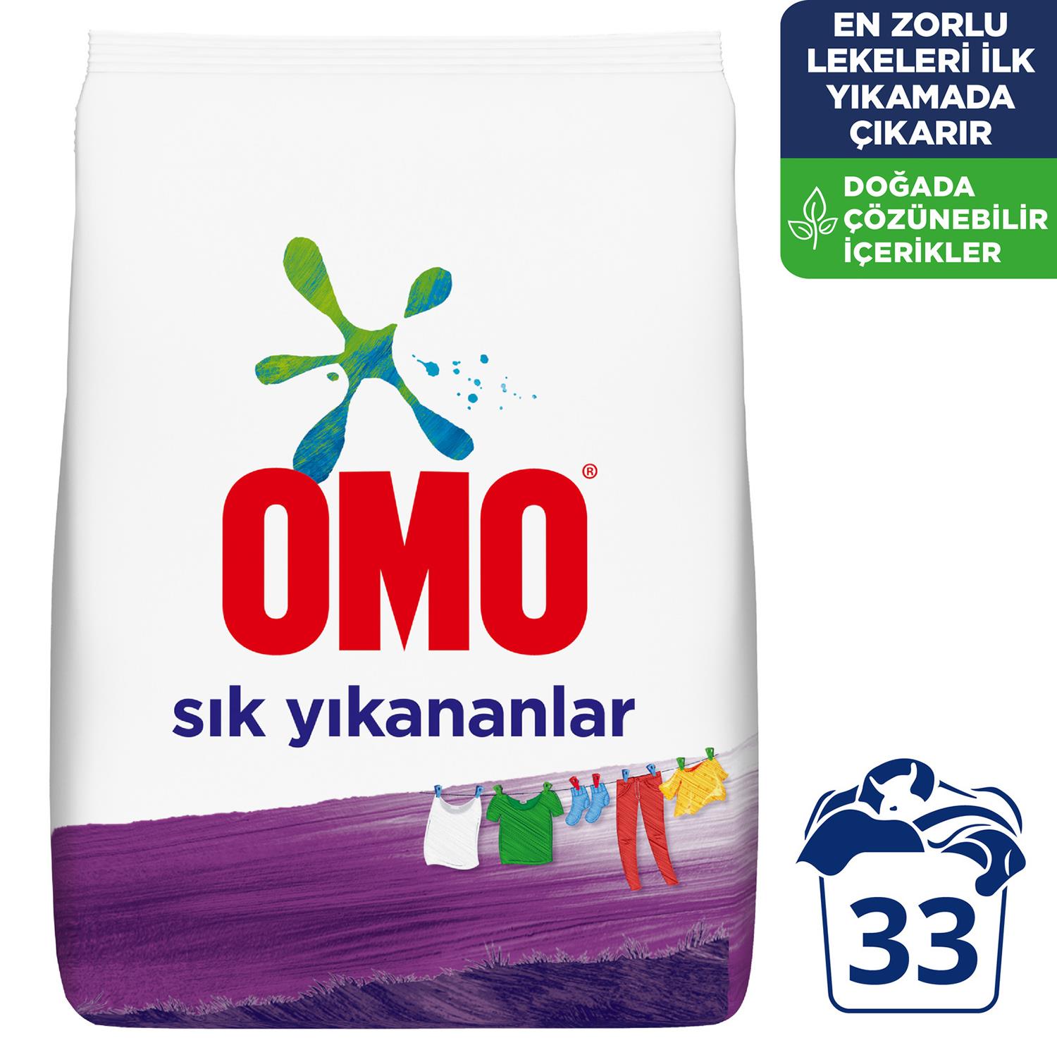 Omo Matik Sık Yıkananlar 5 kg