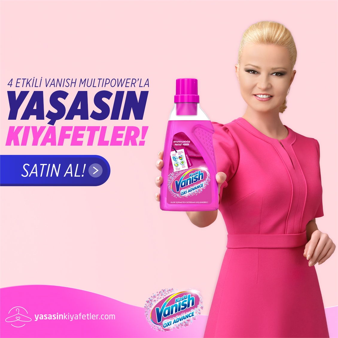 Vanish Multipower Leke Çıkarıcı & Deterjan güçlendirici 1500 ml